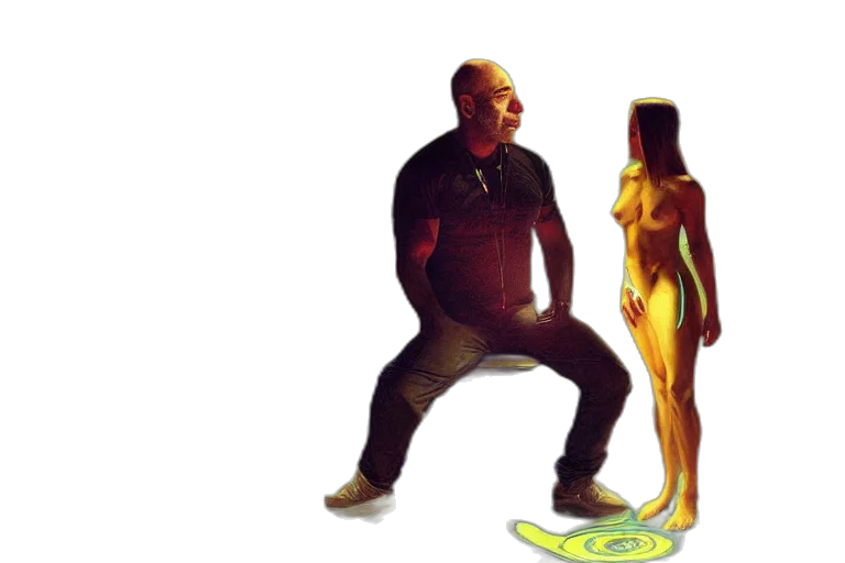 staff, creature, robot, concept art, comic book art, pixel art, 3d render, outer space transparent PNG cut-out