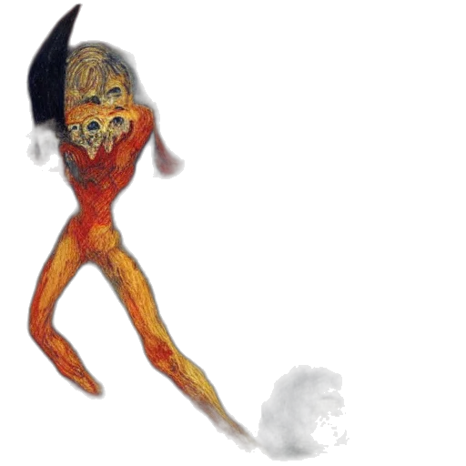 mask, creature, staff, robot, concept art, fantasy art, watercolor, pixel art transparent PNG cut-out