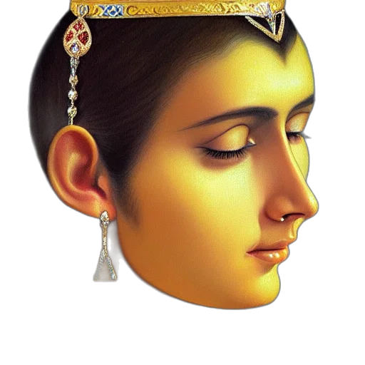 jewelry, crown, face, mask transparent PNG cut-out