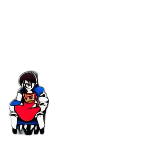 robot, staff, pixel art, cartoon transparent PNG cut-out