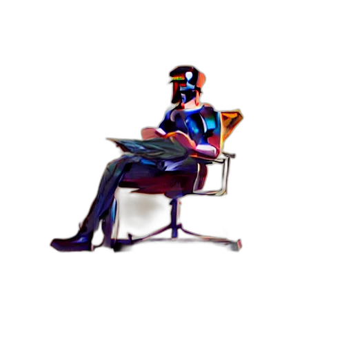 robot, furniture, staff, jacket transparent PNG cut-out