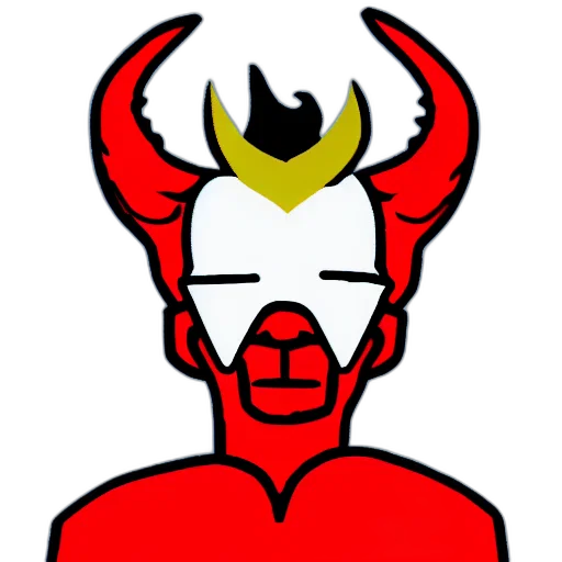 mask, face, crown, pixel art transparent PNG cut-out