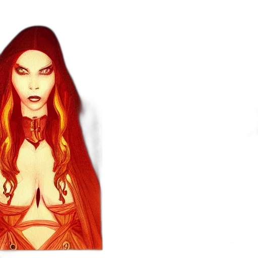 dress, concept art, fantasy art, 3d render, pixel art, red, golden, earth tones transparent PNG cut-out