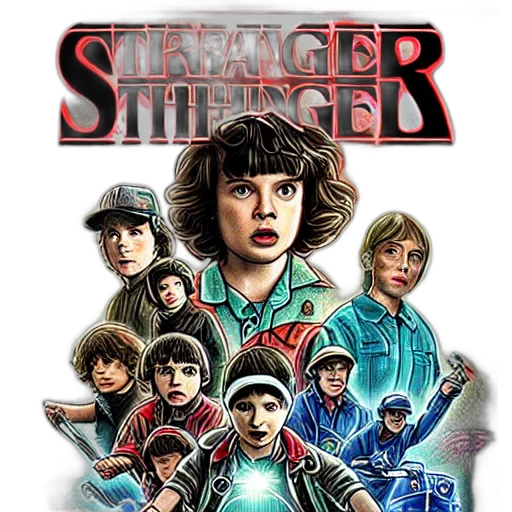 comic book art, concept art, pixel art, stranger transparent PNG cut-out