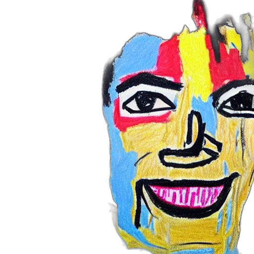 mask, face, jacket, photorealistic, children, drawing, michael, jackson transparent PNG cut-out