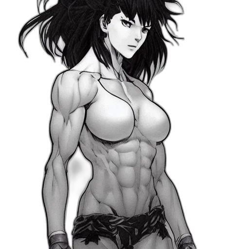 comic book art, concept art, cartoon, anime transparent PNG cut-out