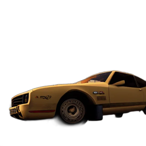 car, 3d render, concept art, photorealistic transparent PNG cut-out