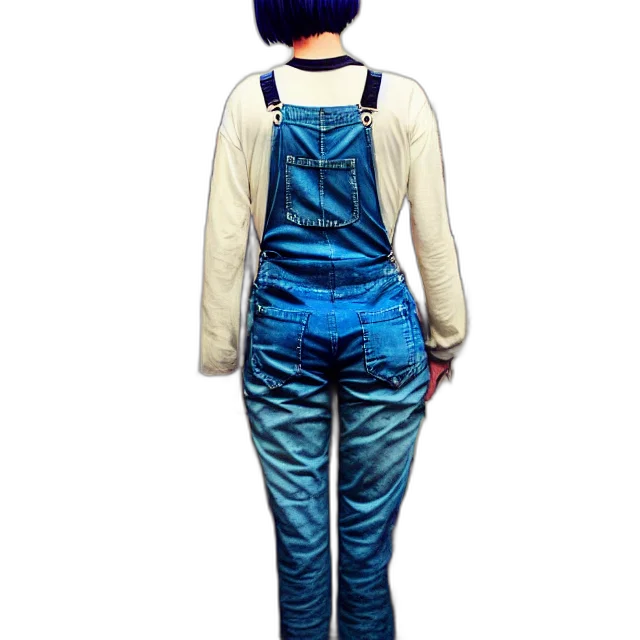 jacket, staff, dress, robot, 3d render, photorealistic, concept art, pixel art transparent PNG cut-out