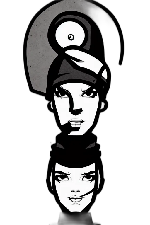 hat, staff, face, crown transparent PNG cut-out