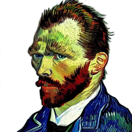 jacket, face, mask, comic book art, photorealistic, watercolor, concept art, green transparent PNG cut-out