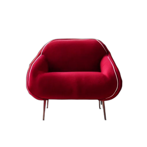 furniture, crown, hat, 3d render transparent PNG cut-out