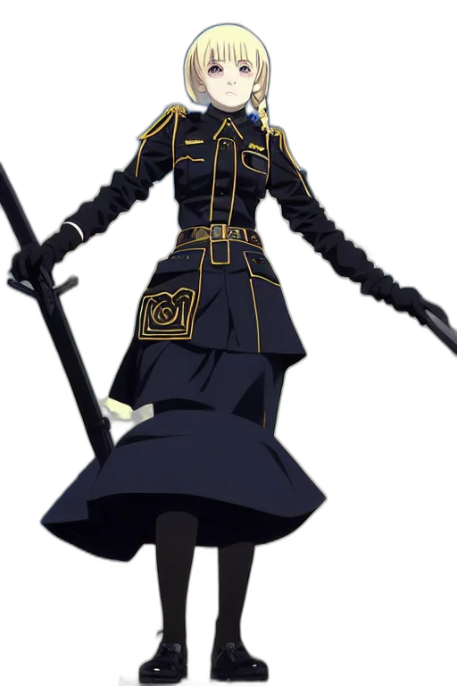staff, sword, weapon, dress transparent PNG cut-out