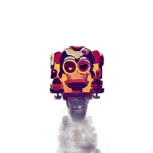 robot, mask, car, face, concept art, pixel art, 3d render, comic book art transparent PNG cut-out