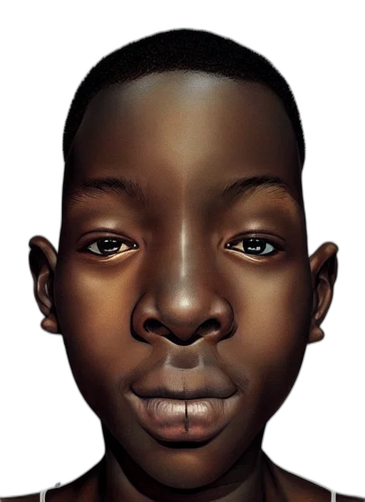 face, mask, robot, animal, photorealistic, 3d render, concept art, cartoon transparent PNG cut-out