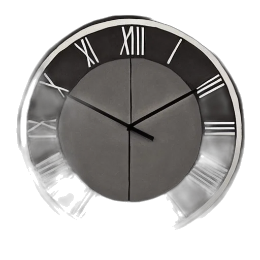 jewelry, 3d render, photorealistic, internal, clock, charcoal, art, style transparent PNG cut-out