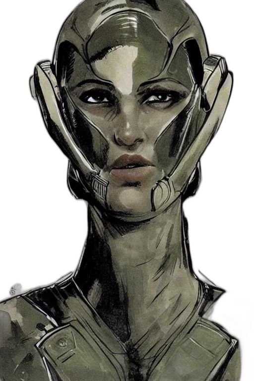 mask, face, robot, comic book art transparent PNG cut-out