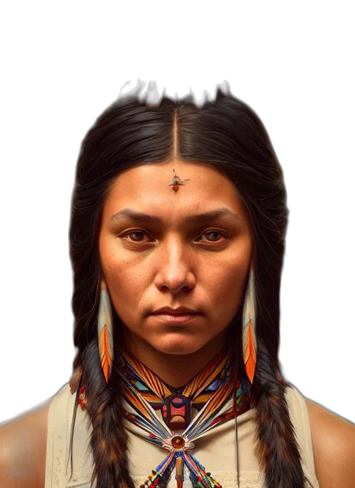 face, jewelry, staff, crown, concept art, photorealistic, fantasy art, oil painting transparent PNG cut-out