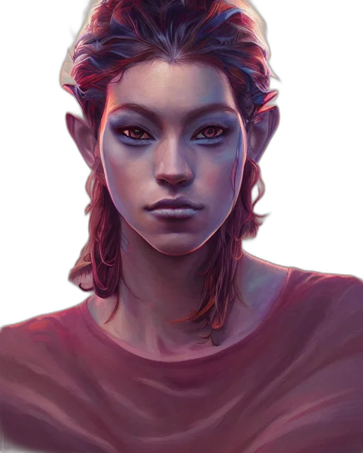 face, dragon, staff, creature transparent PNG cut-out