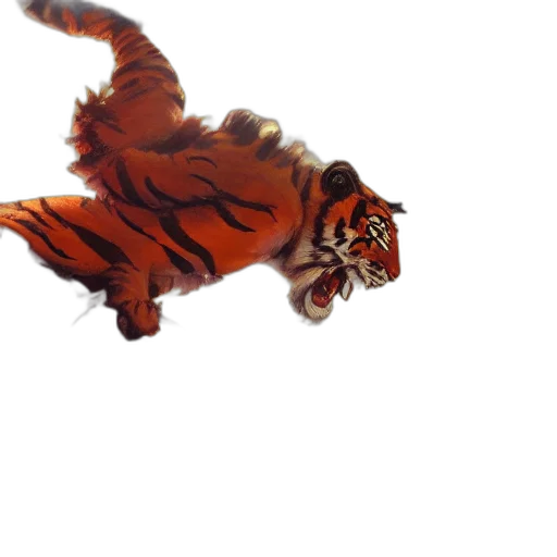 animal, creature, dragon, staff transparent PNG cut-out