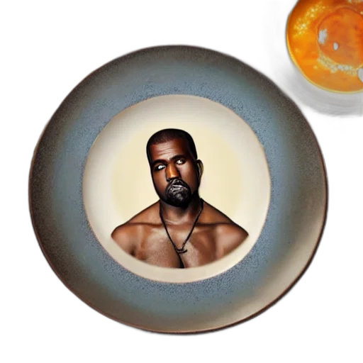 food, jewelry, photorealistic, kanye transparent PNG cut-out