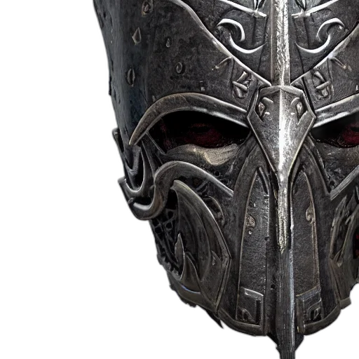 mask, sword, face, crown transparent PNG cut-out