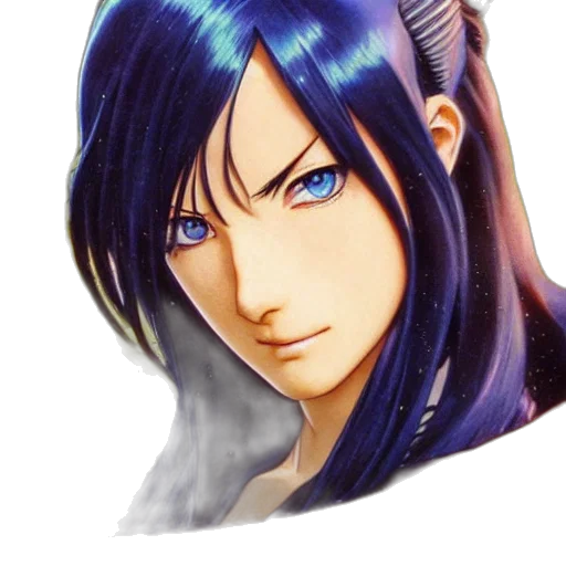 face, mask, staff, fantasy art transparent PNG cut-out