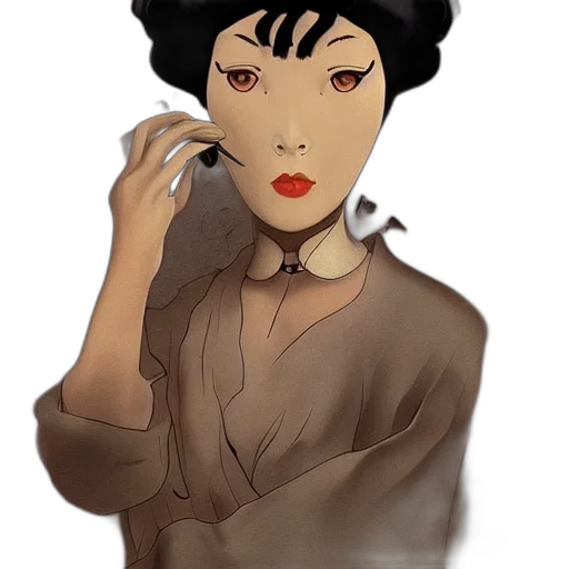 jewelry, staff, dress, face, cartoon, photorealistic, comic book art, concept art transparent PNG cut-out
