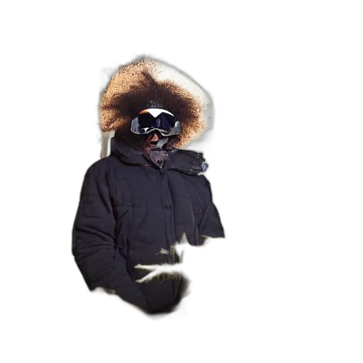 jacket, animal, mask, creature transparent PNG cut-out