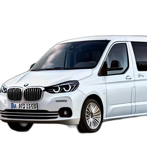 car, 3d render, photorealistic, van transparent PNG cut-out