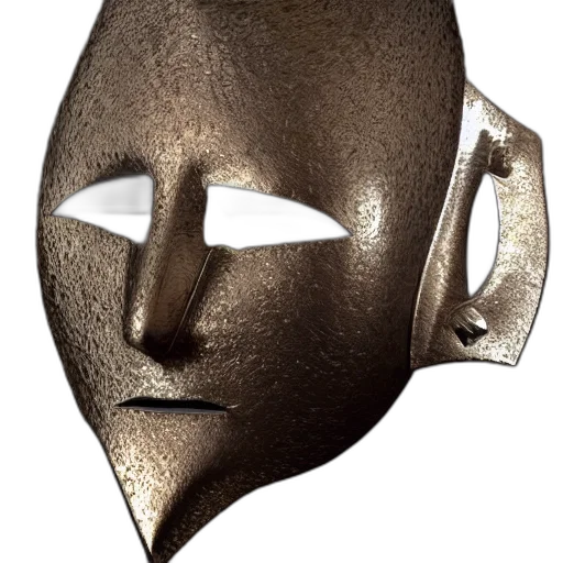mask, face, crown, jewelry, 3d render, concept art, photorealistic, fantasy art transparent PNG cut-out