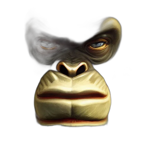 mask, face, creature, crown transparent PNG cut-out
