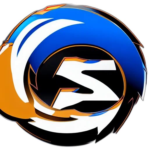 staff, 3d render, concept art, anime, photorealistic, sega, logo transparent PNG cut-out