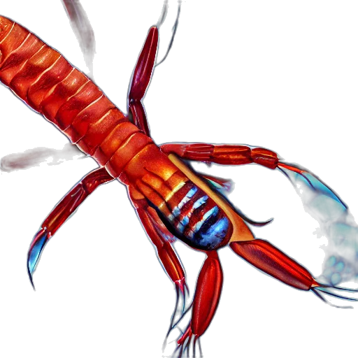 animal, creature, concept art, 3d render transparent PNG cut-out