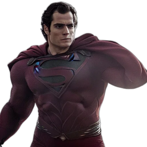 concept art, 3d render, comic book art, photorealistic, henry, cavill, homelander transparent PNG cut-out