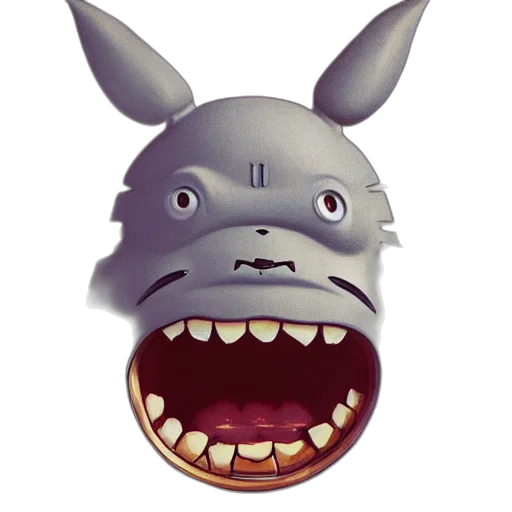 mask, creature, face, animal, 3d render, concept art, photorealistic, cartoon transparent PNG cut-out