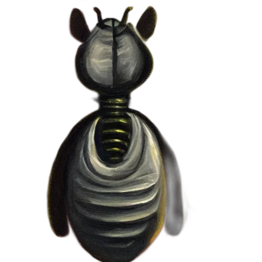 animal, robot, creature, staff, concept art, 3d render, photorealistic, watercolor transparent PNG cut-out