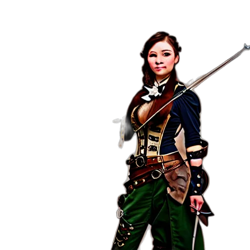 staff, sword, weapon, fantasy art transparent PNG cut-out