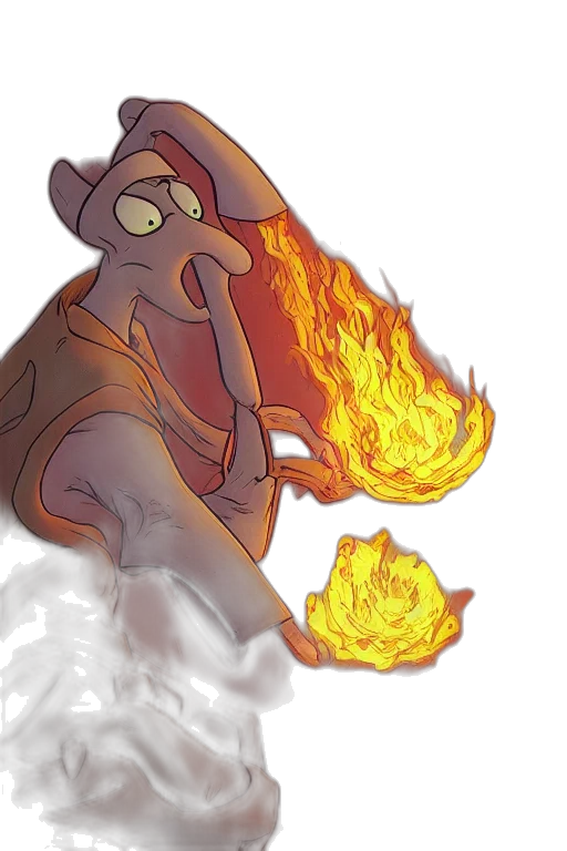 mask, jacket, staff, dragon, concept art, watercolor, fantasy art, pixel art transparent PNG cut-out