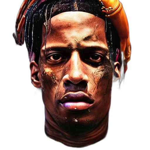 face, jacket, hat, mask transparent PNG cut-out