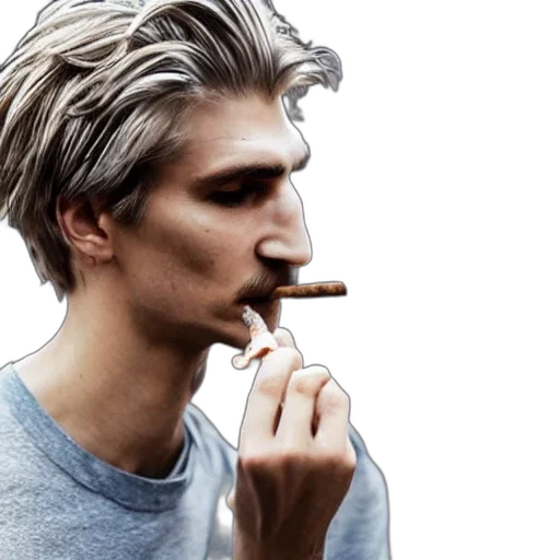 face, jacket, staff, hair transparent PNG cut-out