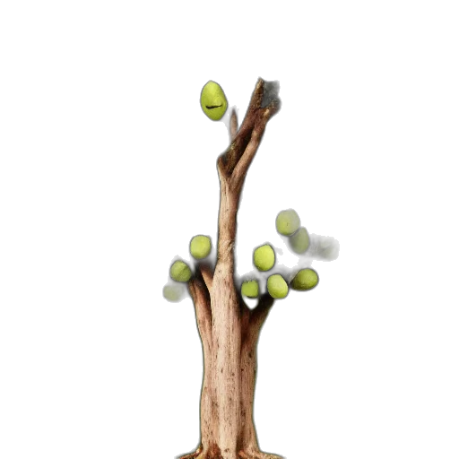 tree, staff, crown, furniture, 3d render, concept art, photorealistic, fantasy art transparent PNG cut-out