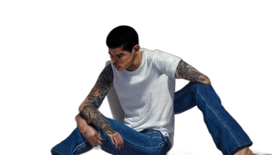 jacket, shoes, photorealistic, concept art transparent PNG cut-out