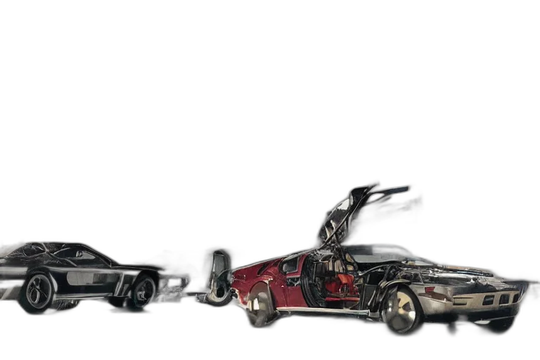 car, weapon, concept art, 3d render transparent PNG cut-out