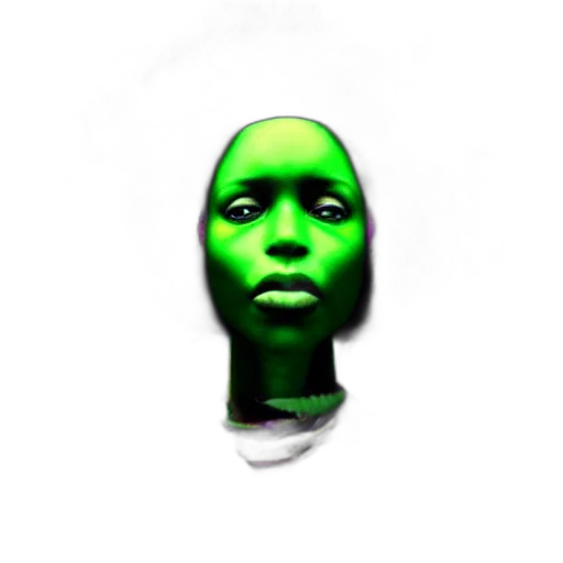 face, mask, robot, creature, 3d render, photorealistic, concept art, pixel art transparent PNG cut-out