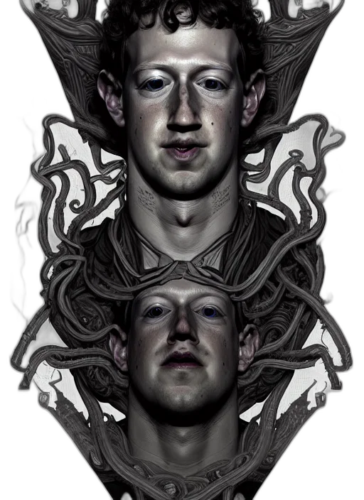 mask, face, creature, crown, cyberpunk, concept art, fantasy art, photorealistic transparent PNG cut-out