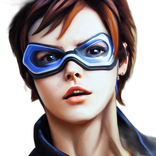 mask, face, comic book art, photorealistic, concept art, cyberpunk, blue, oil transparent PNG cut-out