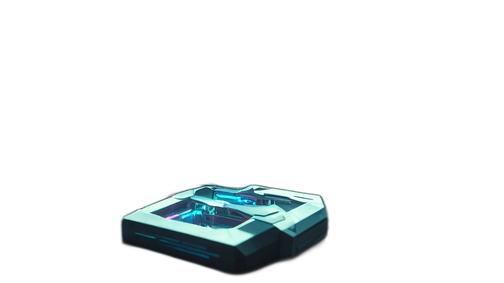 robot, weapon, jewelry, car, vaporwave, cyberpunk, 3d render, concept art transparent PNG cut-out