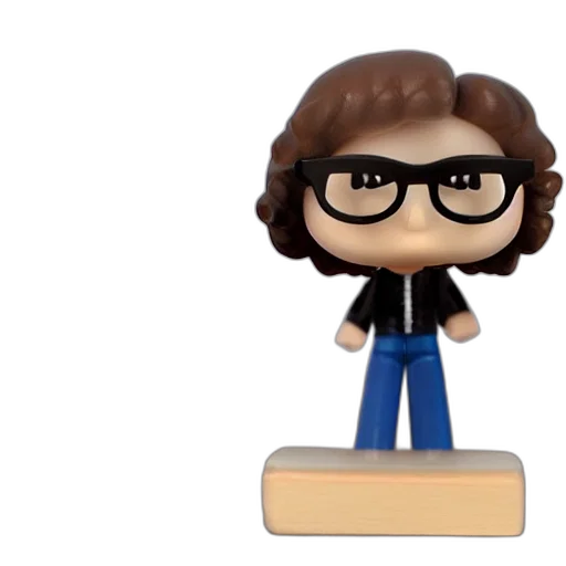 cartoon, 3d render, pop, figure transparent PNG cut-out