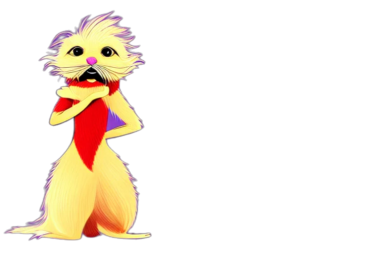 staff, animal, creature, concept art transparent PNG cut-out