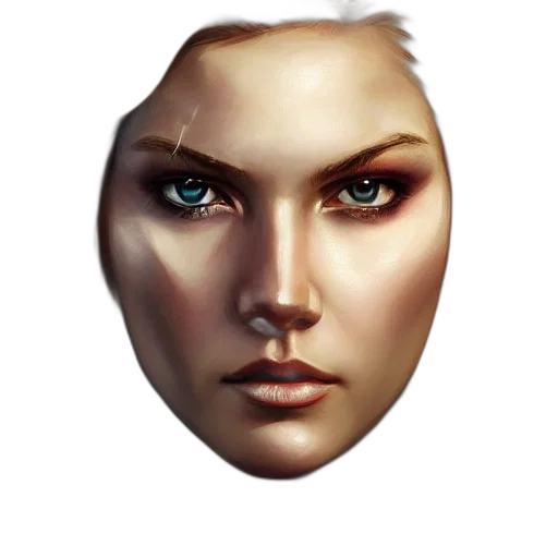 face, mask, jewelry, crown transparent PNG cut-out